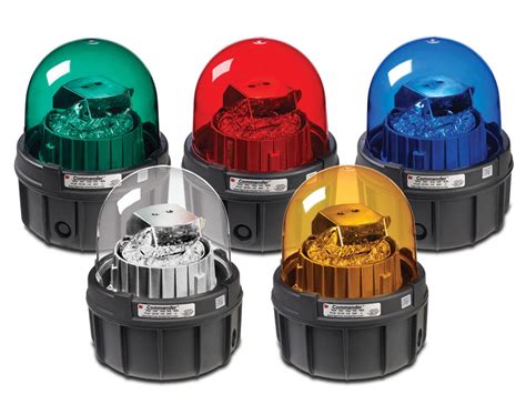 rotating strobe lights